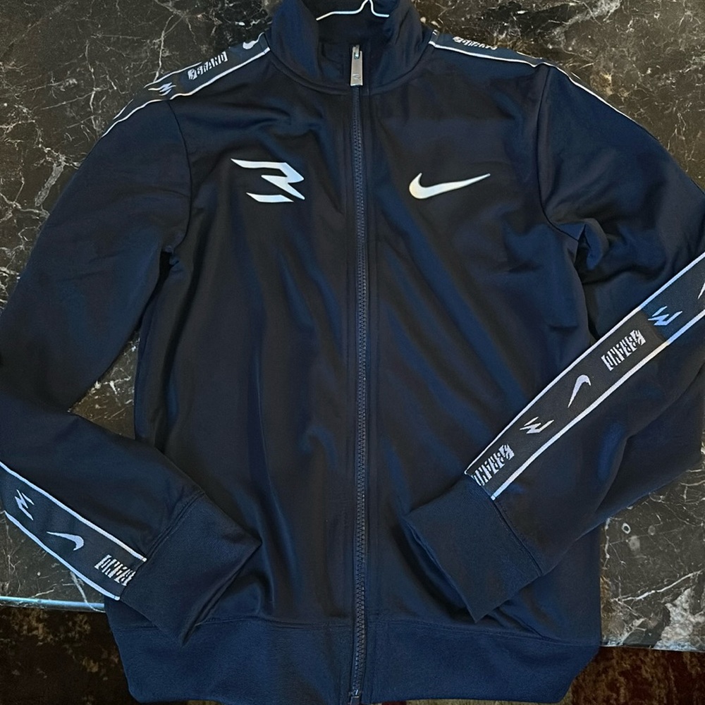 Nike 3brand NAVY boys jacket large 12-13 never used but no tags.